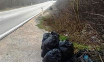 ALBA: Prikupljeno više od 50 velikih vreća otpada uz prometnicu Grude - Ljubuški