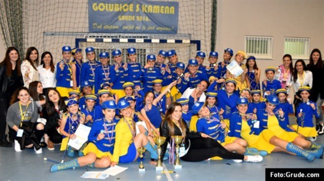 Gruđanke na XV. državnom prvenstvu mažoretkinja FBiH u Kiseljaku