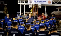 FOTO: Liga Hercegovine - Grude Centar deklasirao Roško Polje, večeras s Rudnikom za polufinale