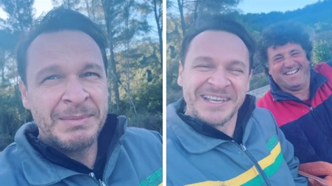 Enis Bešlagić s radnikom u Dalmaciji nasmijao ljude (VIDEO)