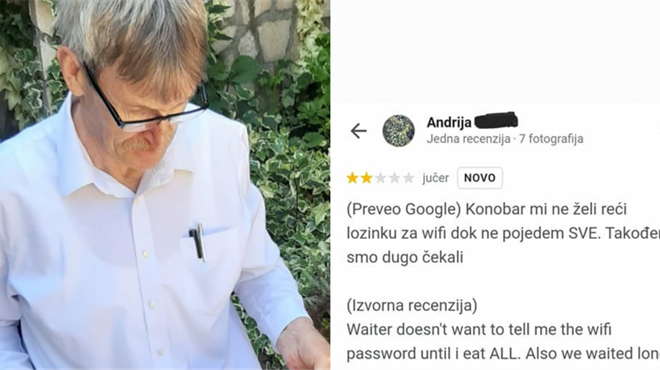 Gruđanin Željko Miloš oduševio Zagrepčane! Konobar, pedagog, psiholog!