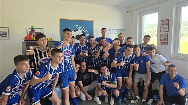 Dvostruko slavlje u HNK Grude! Kadeti i dalje melju, pobijedili i juniori!
