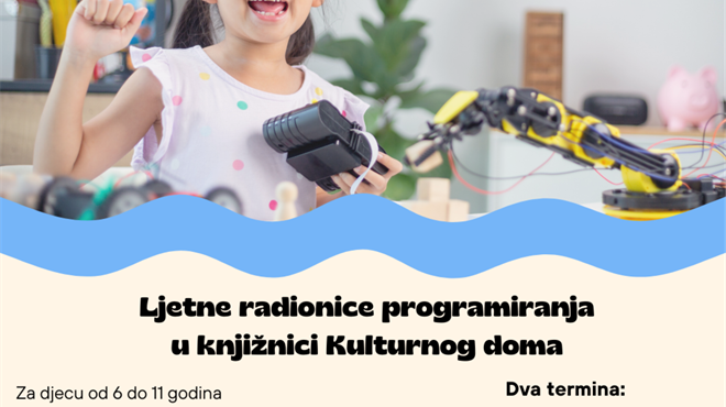NAJAVA – Ljetne radionice za djecu – idealan poticaj za učenje
