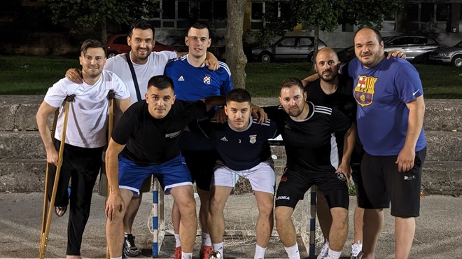 FOTOGALERIJA: CAGEBALL I GRUDE.COM OSVOJILI KOČERIN! Ante, Nino, Brane i Ivan obranili naslov!
