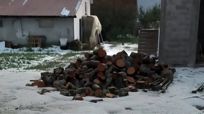 Nevrijeme u dijelu Hercegovine. Padao led, puhao jak vjetar