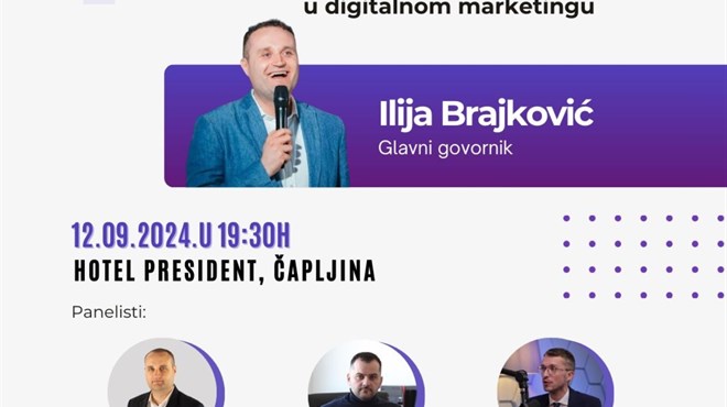 NAJAVA - 2. Marketing i Business meetup u Čapljini