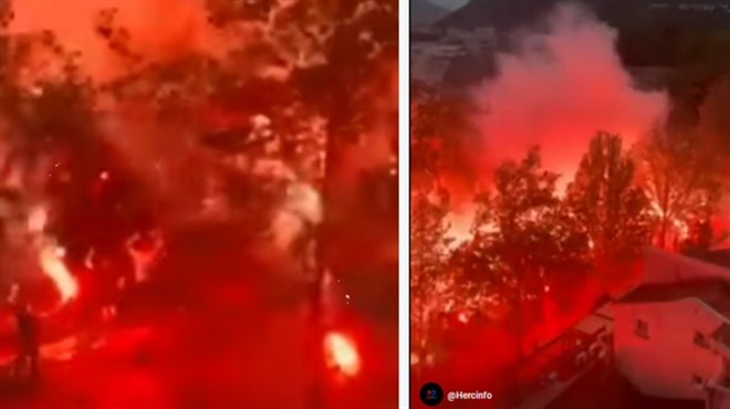 VIDEO za naježiti se! Evo kako su Ultrasi ispratili Zrinjski 'na onu stranu'