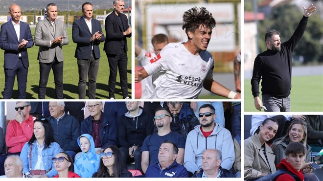 FOTO/VIDEO: Zmijavci dobili travu kao na Alianz areni! Domagoj Čulina im donio pobjedu! Pljeskali Thompson, Kustić, Pletikosa...
