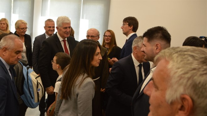 Predsjednik HDZ-a i HNS-a Čović: Gruđani, i ovaj dom pokazuje koliko ste veliki i koliko ste išli naprijed