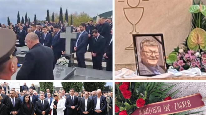 VIDEO: Da kamen proplače! Doktor Ante Ćorušić u rodnom kraju ispraćen uz pjesmu 'Odlazak'