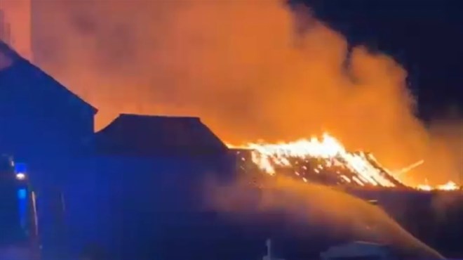 Lokaliziran požar u samostanu i crkvi Sv. Križa na Čiovu