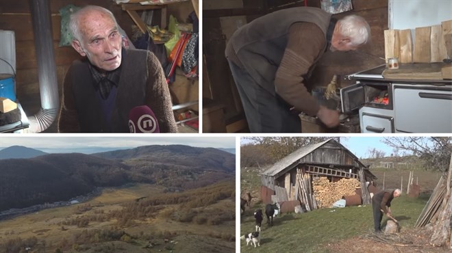Markov život tamo gdje su zime surove: Imam austrijsku penziju, hranu, novine, psa, mačku i 10 koza