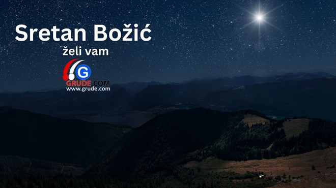 Sretan Božić želi vam Grude.com
