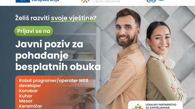 Besplatni program obuke i stručnog osposobljavanja u ŽZH