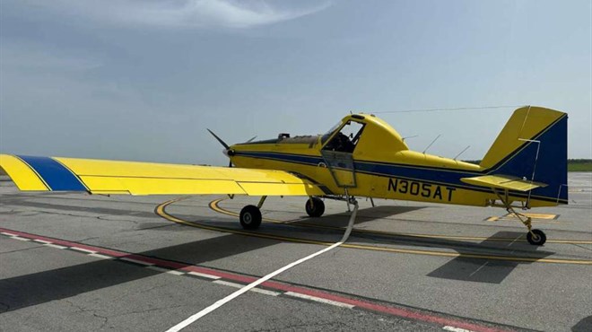 Obavljena pokazna vježba protupožarnog air-traktora, ako trebalo gasit će i u ŽZH