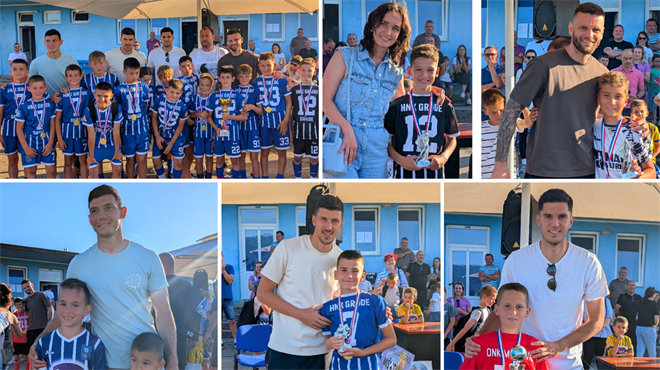 FOTO: SPEKTAKULARNI 9. MEMORIJAL U ČAST MIŠA I DINE! Majstorović, Marić, Ćorluka i Tolić uveličali nogometni dan u Grudama