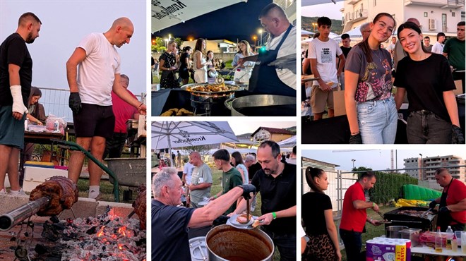 FOTO: Špiček i domaći majstori kuhinje napravili spektakl u Grudama, prvi dan Gastronomskih dana protekao u odličnoj atmosferi