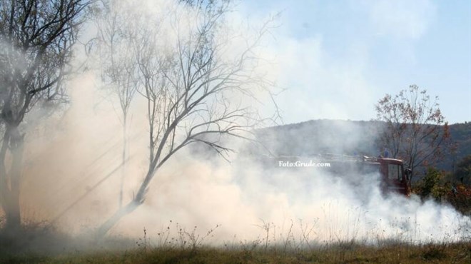Vatrogasci u Hercegovini u borbi s piromanom?!