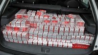 Policija oduzela 13.559 kutija cigareta