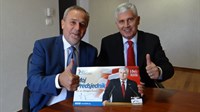 Milan Bandić iskazao potporu Čoviću, kandidatu za hrvatskog člana Predsjedništva BiH