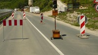 Obustava prometa na lokalnoj cesti Klobuk - Vojnići
