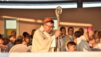 FOTO: Kardinal Vinko Puljić: Nikad nemojte prestati moliti, jer molitva je divno zajedništvo s Bogom