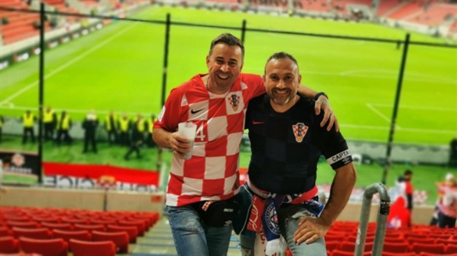 FOTO: Gruđani i zastava Herceg Bosne na svim utakmicama Hrvatske