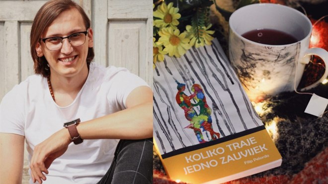 Mladi književnik Filip Pešorda svojim Grudama predstavlja roman ''Koliko traje jedno zauvijek''
