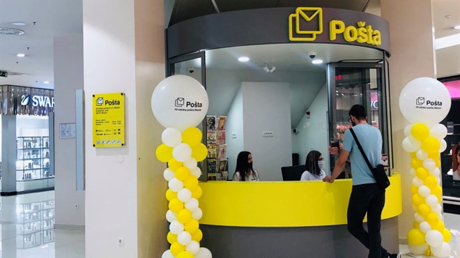 Otvoren novi poštanski ured Hrvatske pošte Mostar u Mepas Mall-u