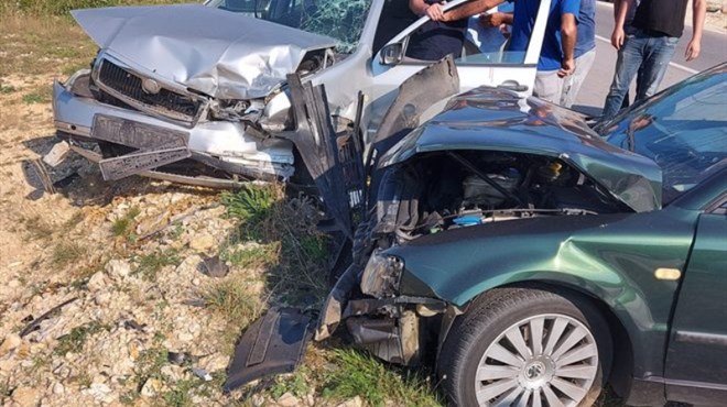 Nesreća na magistralnoj cesti Posušje - Grude