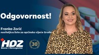 HDZ Grude s Frankom Zorić kao nositeljicom liste ide po novu pobjedu
