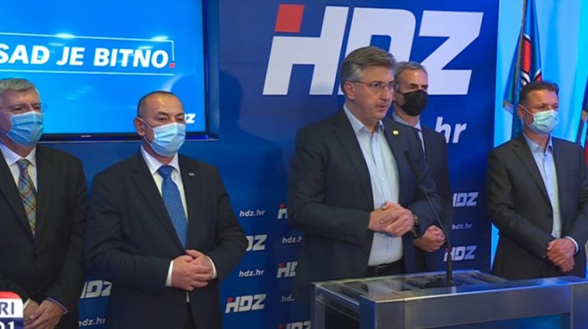 Plenković: Čestitam svim sudionicima izbora, HDZ je pobjednik!