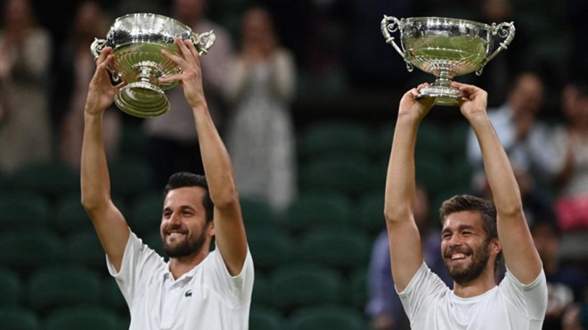 Nikola Mektić i Mate Pavić nakon osvajanja Wimbledona: Poseban osjećaj