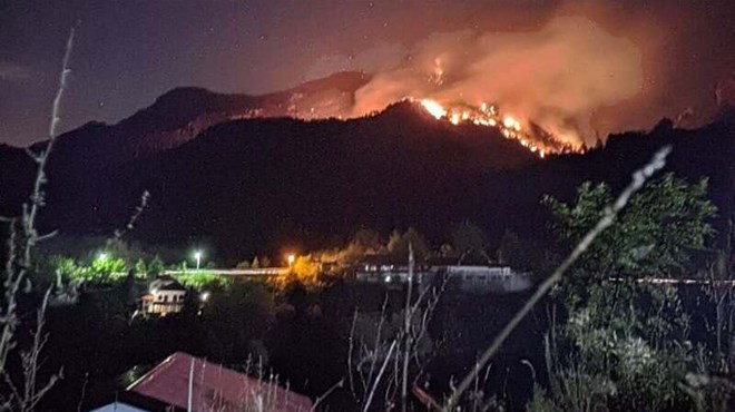 Besana noć za mještane Jablanice, vatra se približila kućama na 700 metara