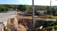 FOTO: Počeli radovi na lokaciji budućeg kružnog toka u Grudama