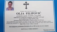 Kiseljak se oprašta od 38-godišnje Olje Filipović, postala je uzor mnogima