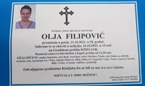 Kiseljak se oprašta od 38-godišnje Olje Filipović, postala je uzor mnogima