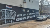 ULTRASI UZ VUKOVAR: Veliki mural u Mostaru posvećen žrtvi Vukovara