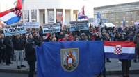 ZAGREB: Na prosvjedu protiv covid mjera deseci tisuća ljudi
