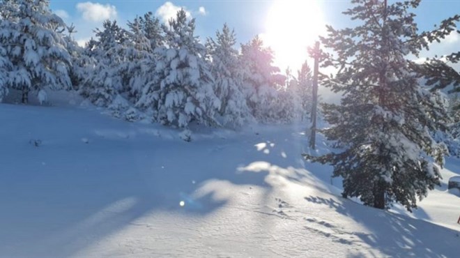 Snježna idila na Blidinju, palo preko 50cm snijega