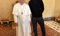 Ibrahimović kod Pape, nasmijao ga jednom rečenicom