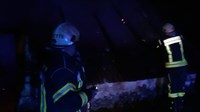 Grudski vatrogasci gasili požar na poslovnom objektu