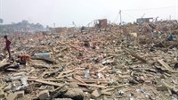Cijeli grad uništen nakon eksplozije kamiona koji je vozio eksploziv