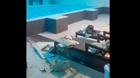 Obrušio se strop u hotelu u Čitluku, Boška Ćavar za dlaku izbjegla tragediju 