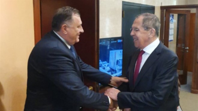 Milorad Dodik i Sergej Lavrov obavili razgovor