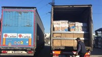 Tegljač Hrvatskog Caritasa s humanitarnom pomoći stigao u Ukrajinu