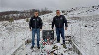 Branitelji iz HBŽ-a obišli mjesto stradavanja prvoga hrvatskog branitelja na Kupresu