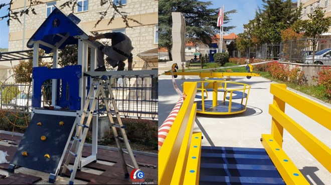 FOTO: Park hrvatskih velikana u Grudama obogaćen sadržajem za djecu