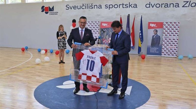 U Mostaru svečano otvorena Sveučilišna sportska dvorana Zlatko Dalić