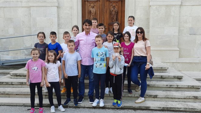 Grudski učenici se družili sa Dalićem u Livnu FOTO
